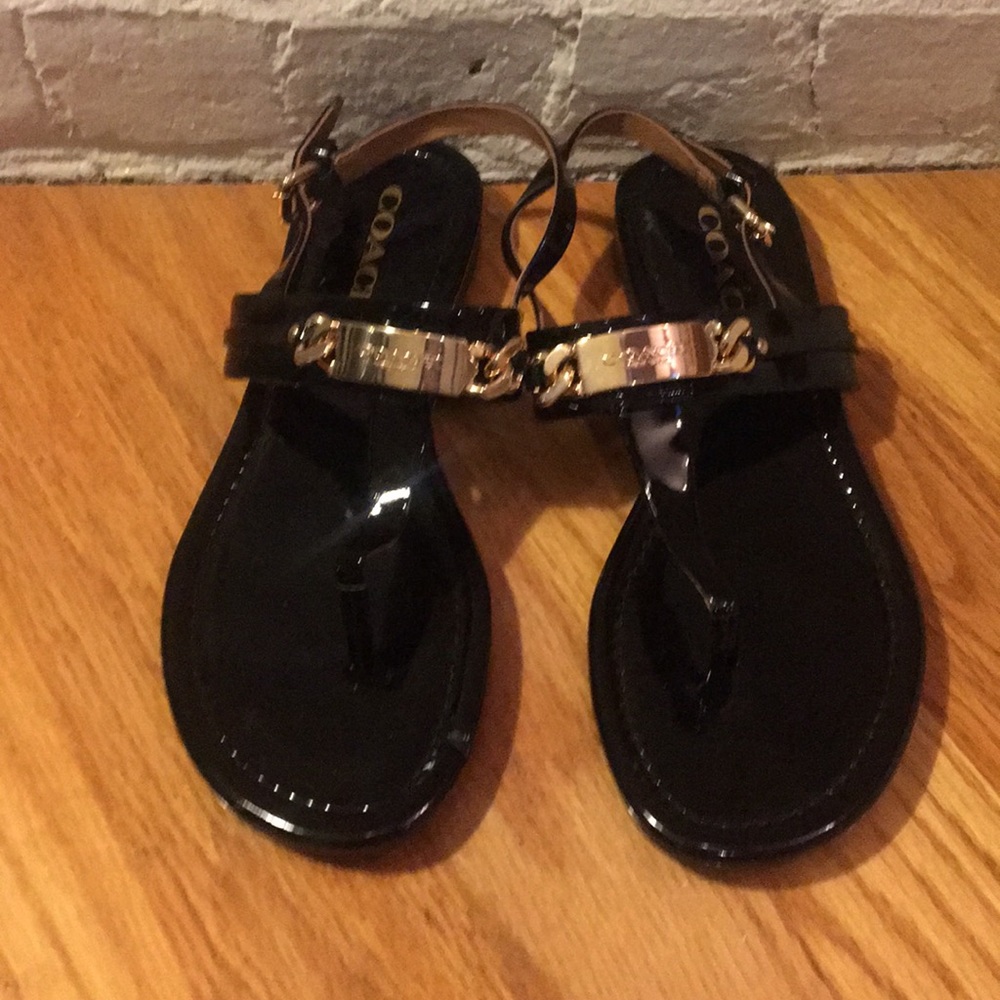NWOB Coach sandals size 6